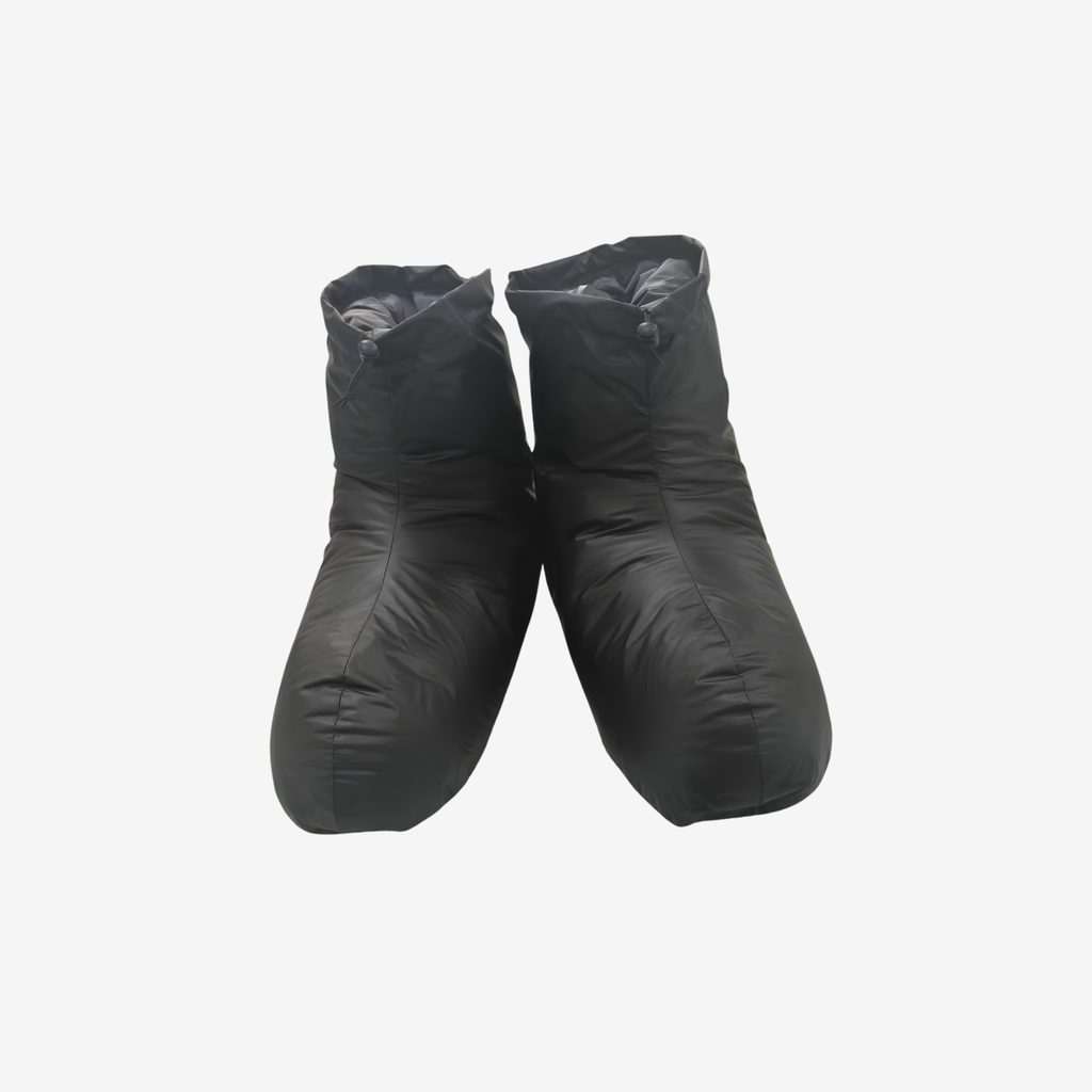 Shiny Puffer Booties