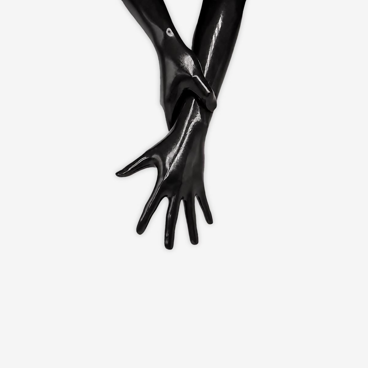 black gloves