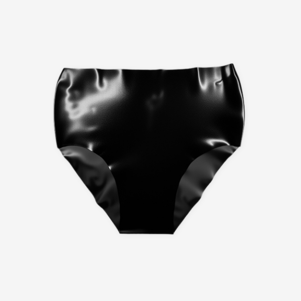 Latex High-Waist Slip