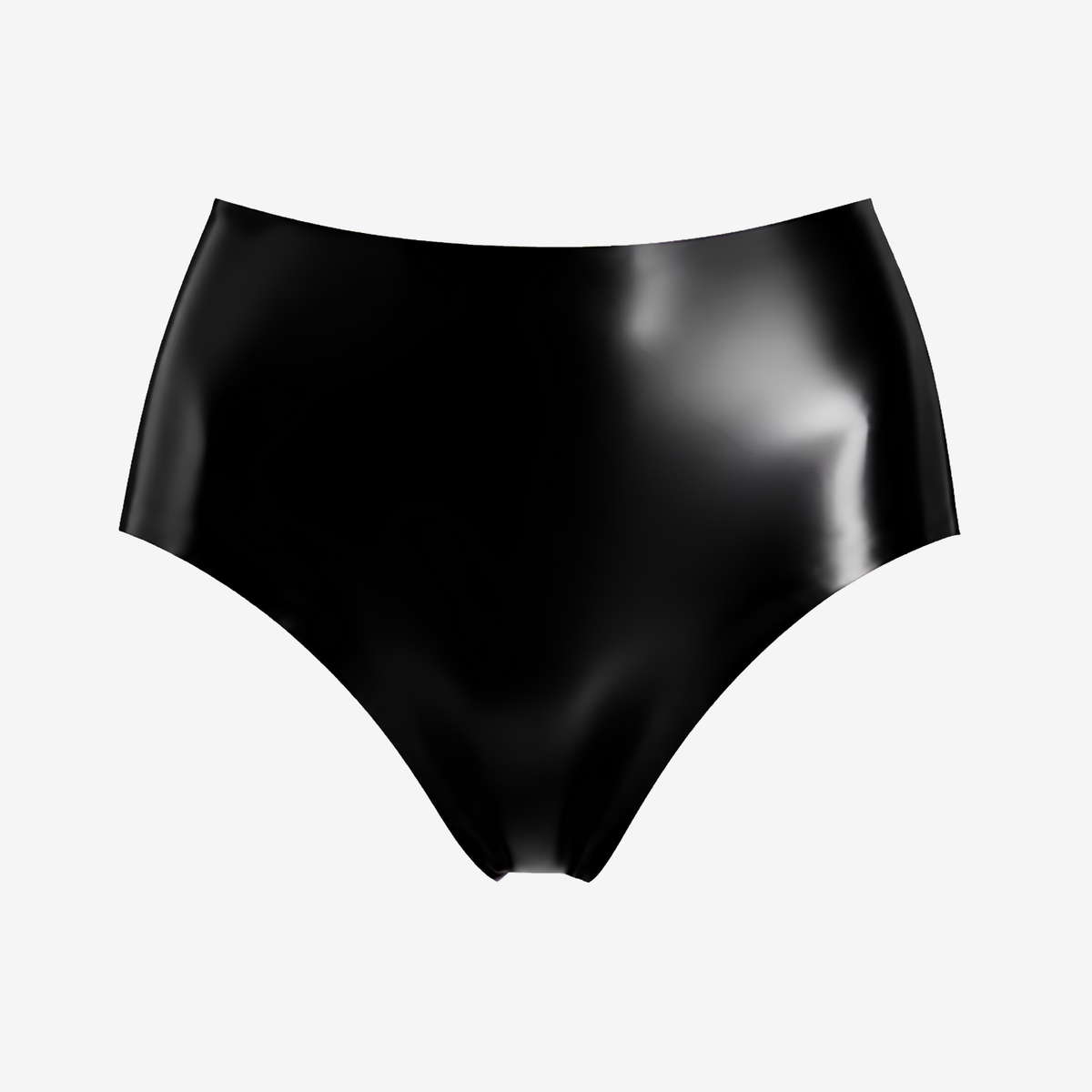 Latex High-Waist Slip