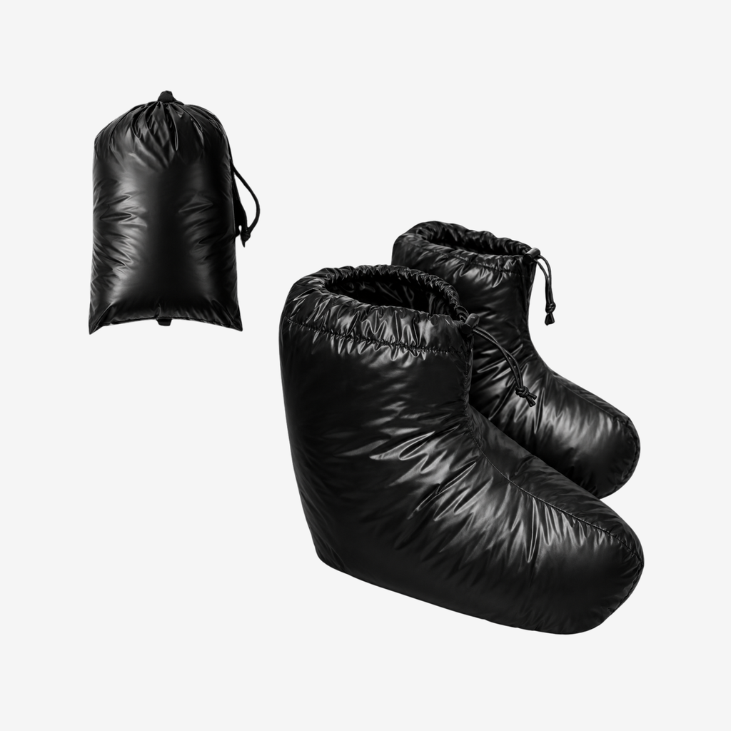 Shiny Puffer Booties