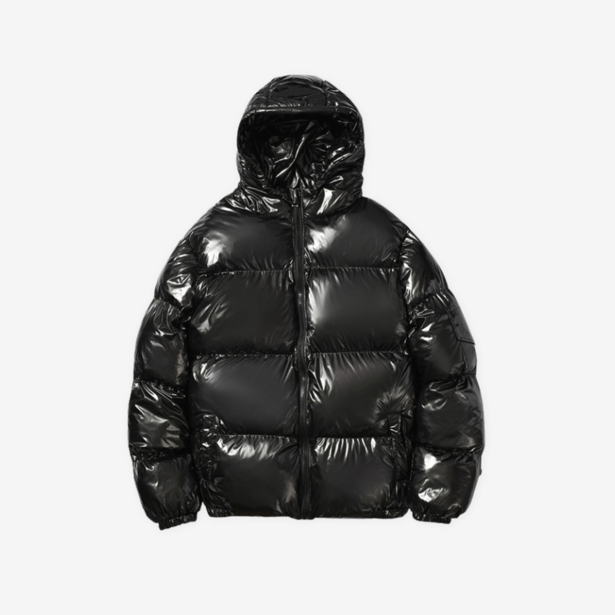 Pufferjacke mit Kapuze