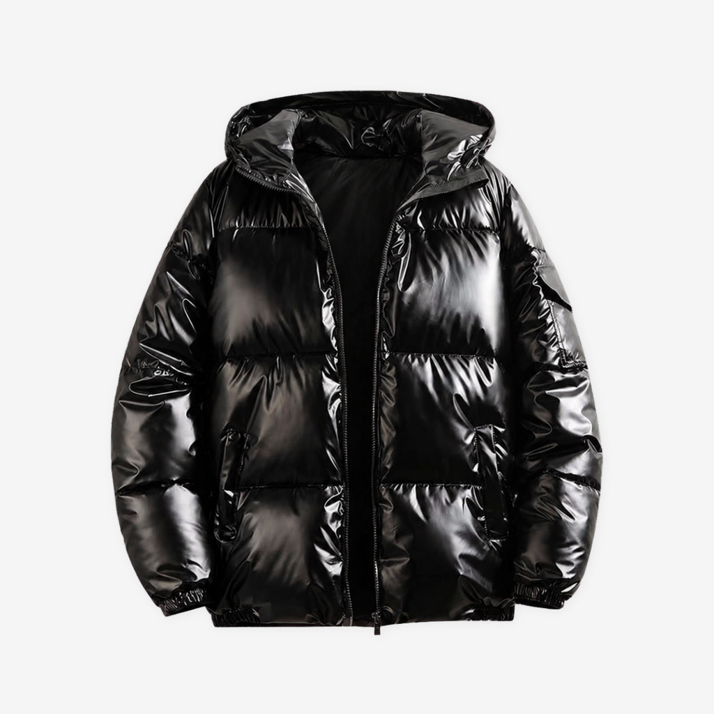 Pufferjacke mit Kapuze