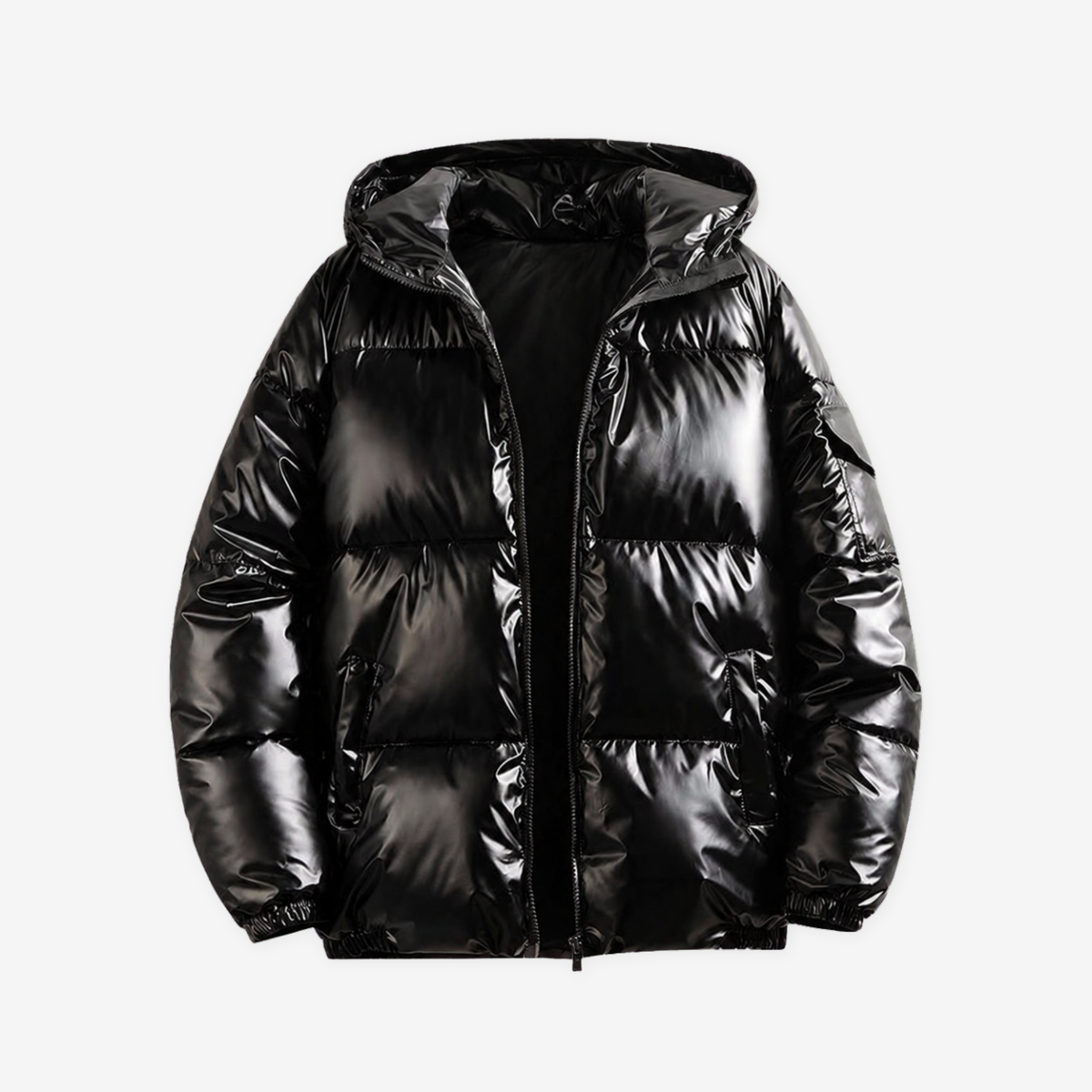 Pufferjacke mit Kapuze